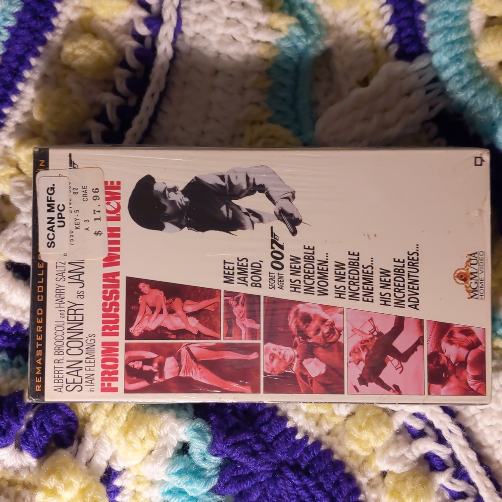 From Russia with Love VHS Movie
